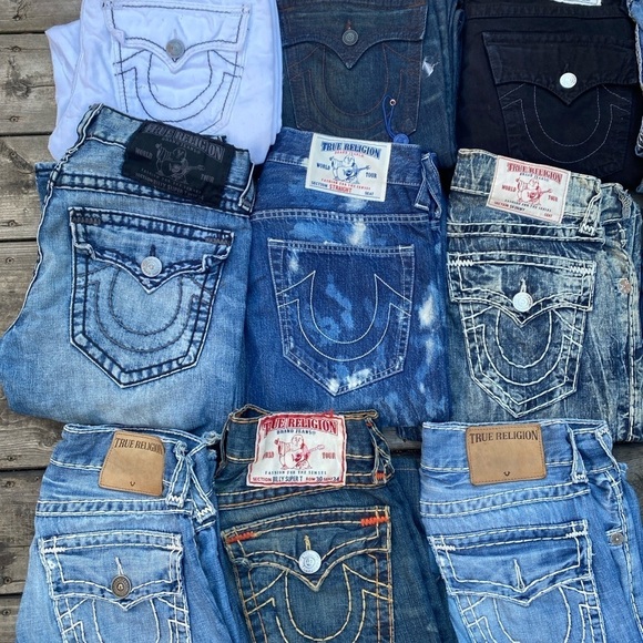 LOT OF 15 Vintage True Religion Jeans Size 30 - Picture 6 of 6